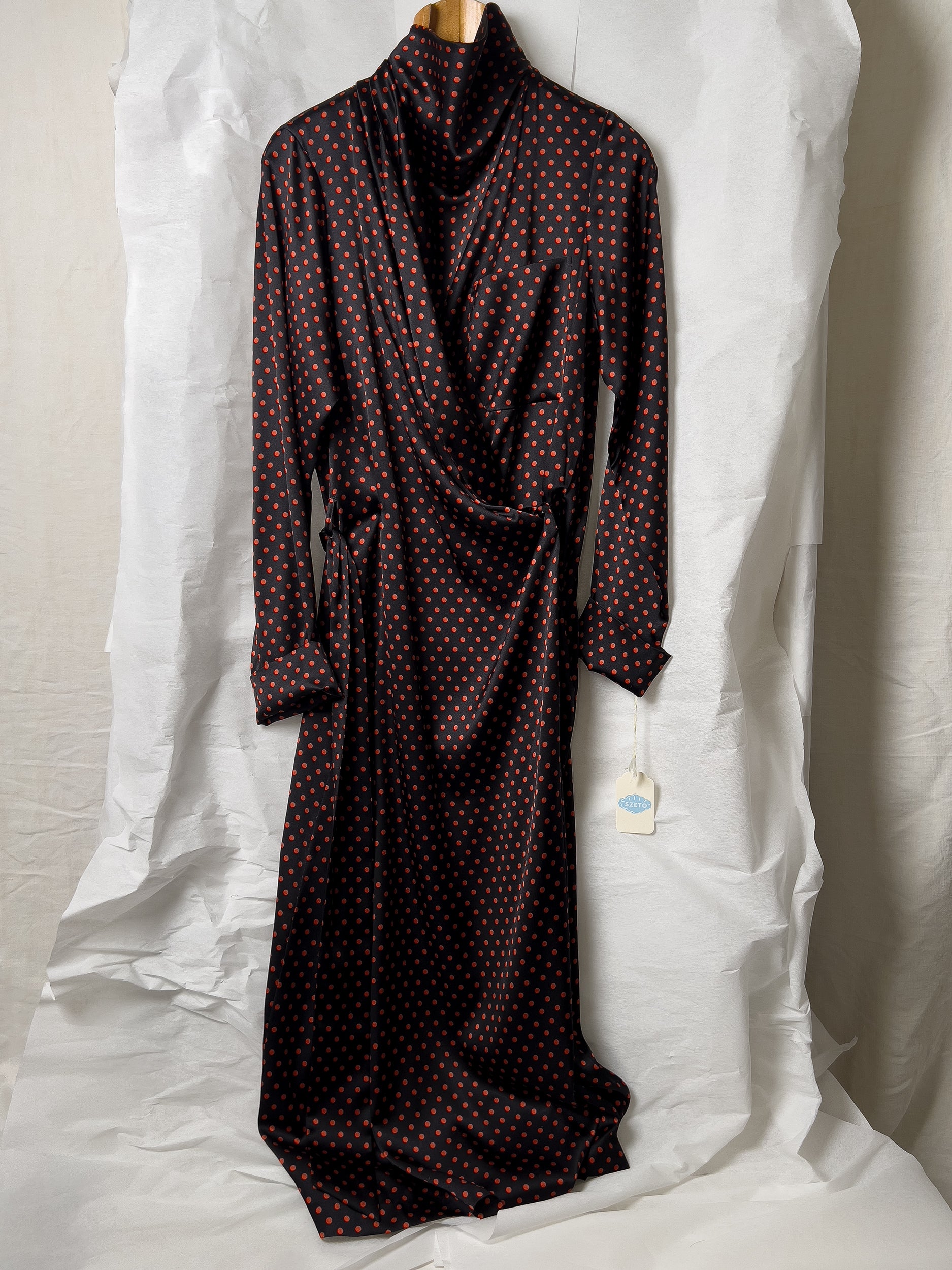 Ref. LA CHAMBRE DRESS - red/black polka dot