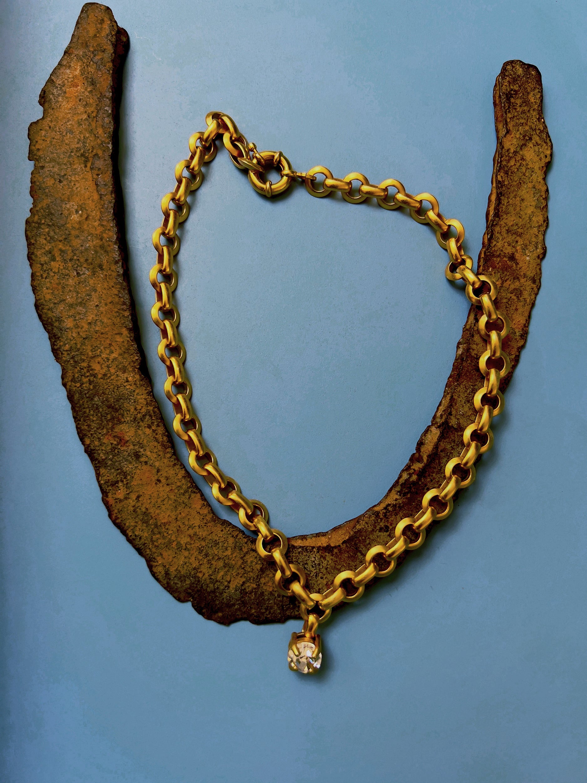 Ref. SINGLE CRYSTAL DIAMOND NECKLACE - Currently by order only