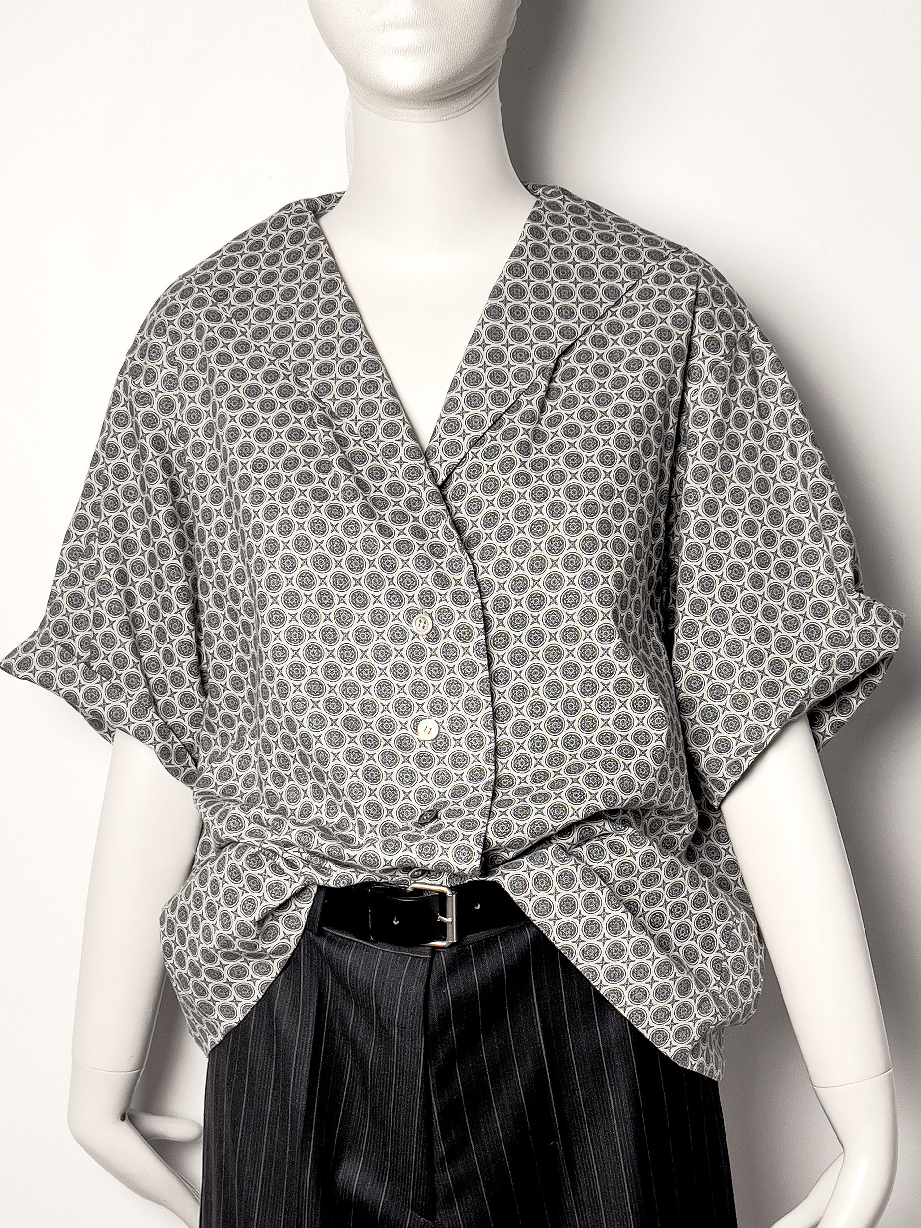 Ref. SAILOR TOP - cotton print top