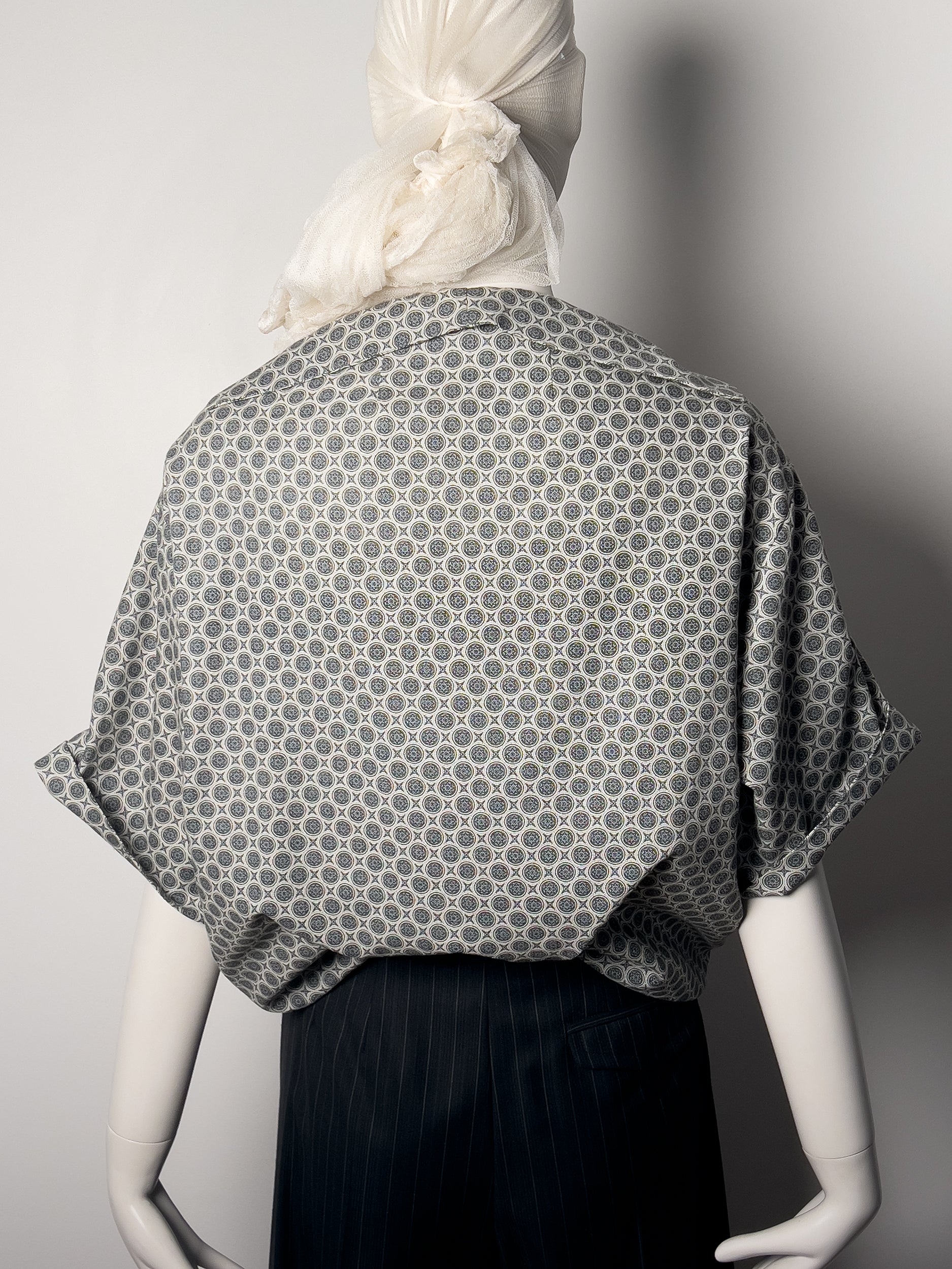 Ref. SAILOR TOP - cotton print top