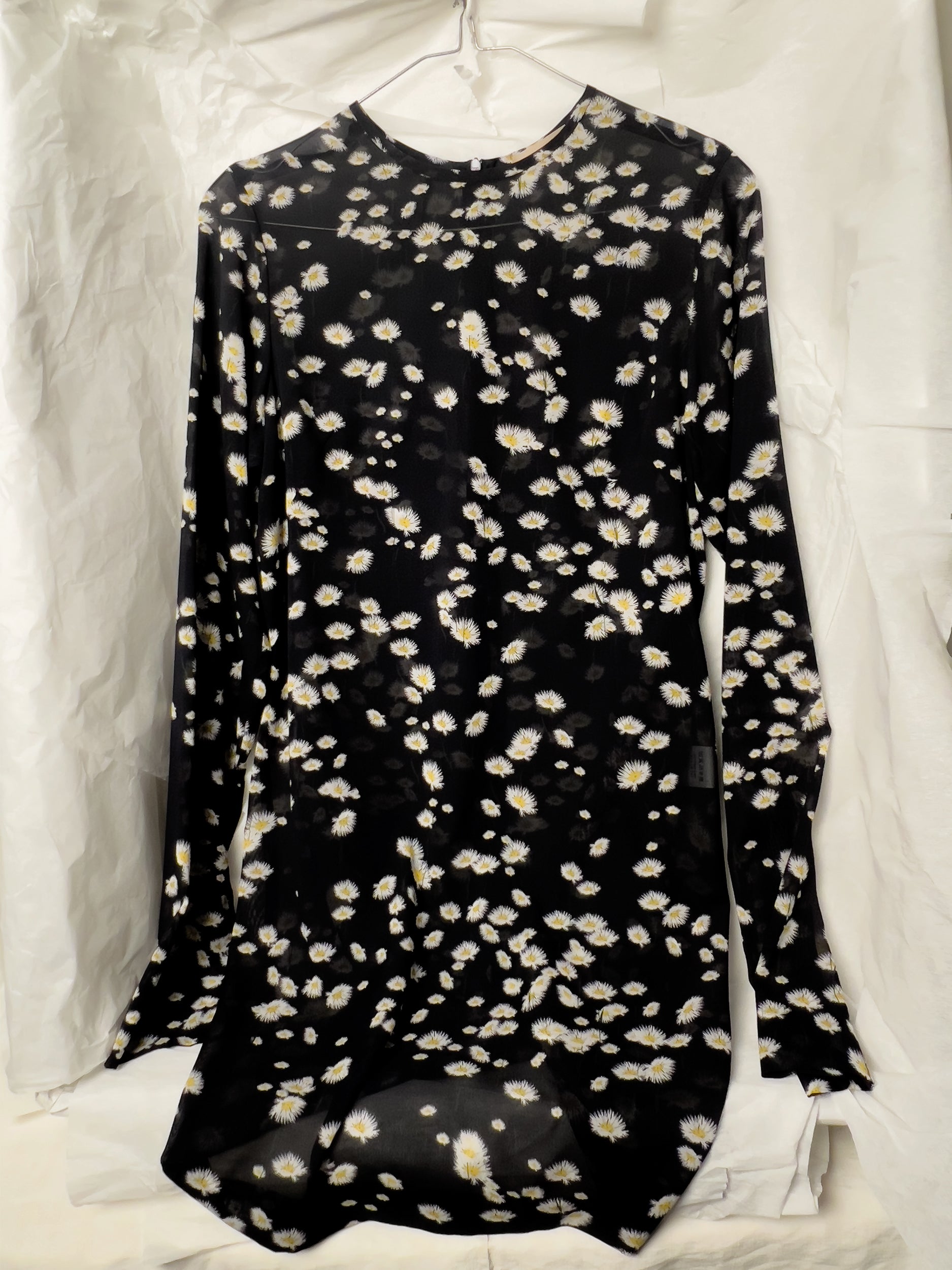 Ref. T-SHIRT DR L SL - daisy - mini T-shirt dress