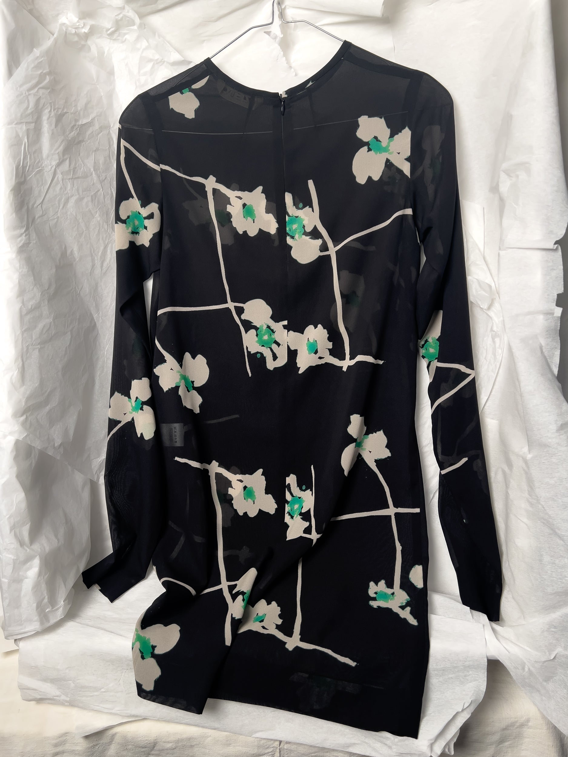 Ref. T-SHIRT DR L SL - poppy - mini T-shirt dress